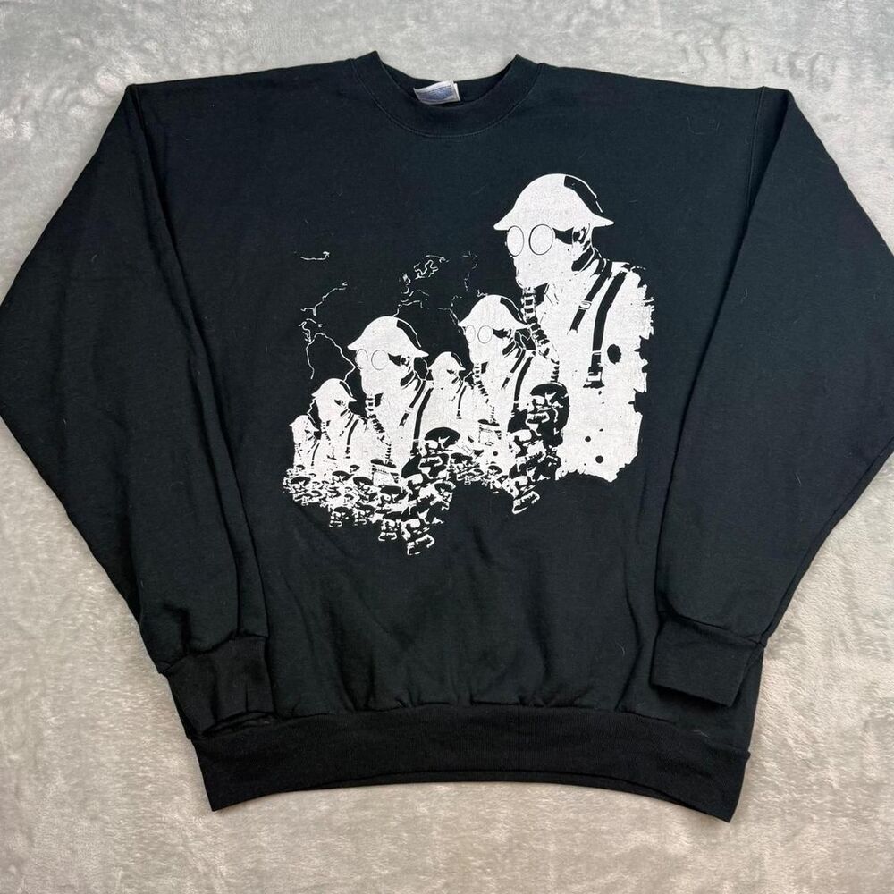 Hanes Men's Black Sweatshirt